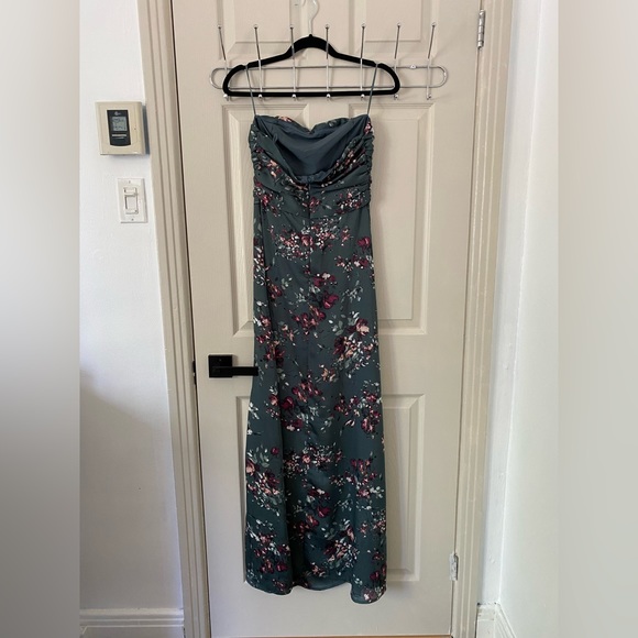 Garage Dark Green Maxi Dress - Picture 2 of 6